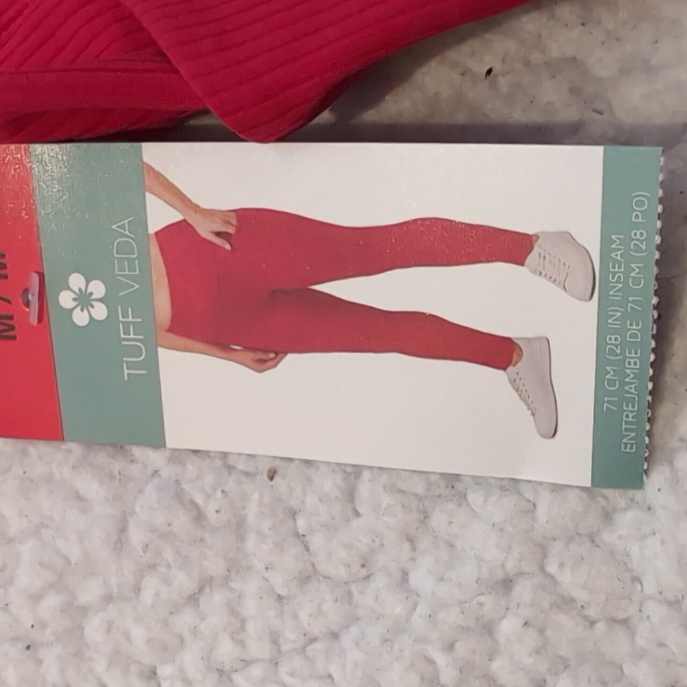 M: Tuff Veda Red Leggings